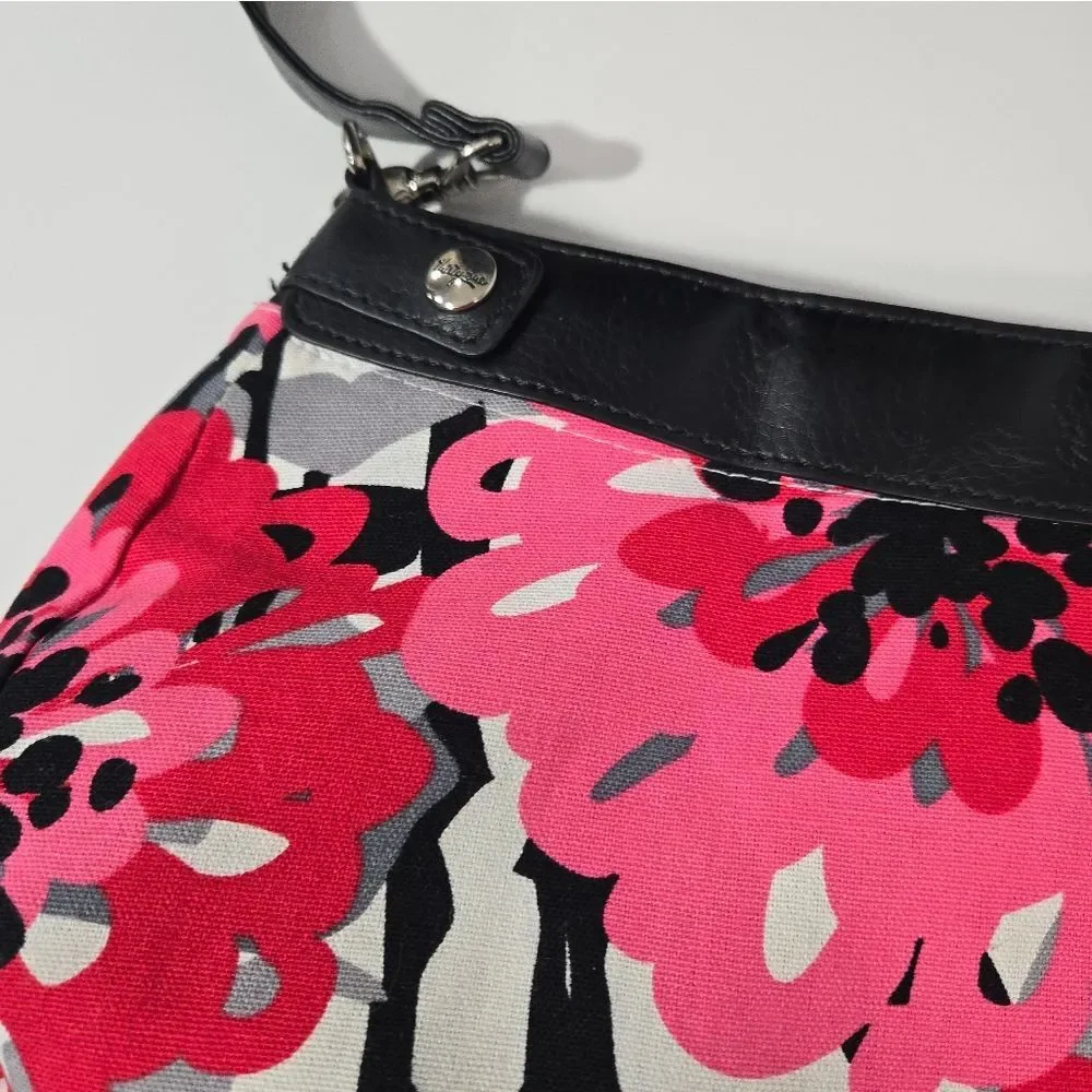 thirty-one pink floral‎ shoulder bag